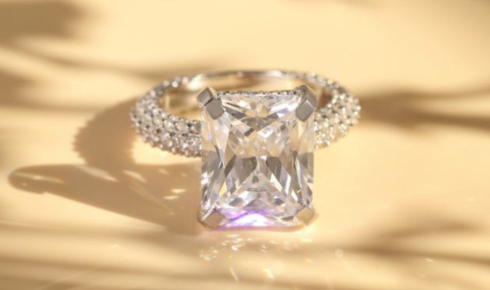 2ct lab diamond rings
